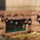 Гірлянда світлодіодна нитка, 7м, 20 LED, від USB, жовте світло