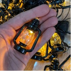 Світлодіодна гірлянда-нитка 7м, 20 LED, USB, теплий світло