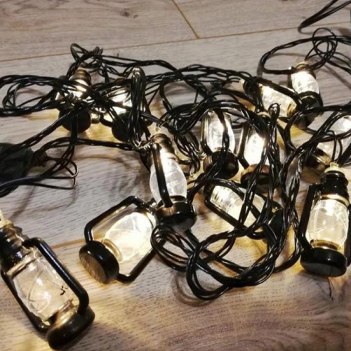 Гірлянда світлодіодна нитка, 7м, 20 LED, від USB, жовте світло Гірлянда світлодіодна нитка, 7м, 20 LED, від USB, жовте світло