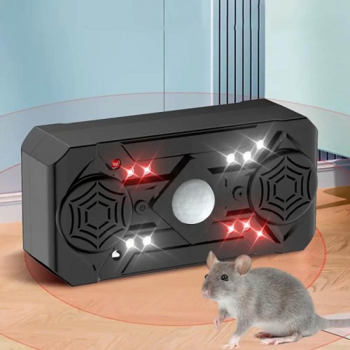 Ультразвуковий відлякувач мишей та комах, 3 режими, USB
