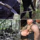 Браслет із паракорду для виживання з ножем