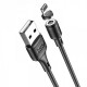 Магнитный кабель USB-Lightning, 1 м, 2.4А, X52