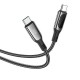 Кабель с цифровым дисплеем, Type-C to Type-C, 100W, 1 м, S51