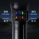 Ручний ліхтар акумуляторний + 5 фільтрів, Zoom, 4х18650, PM60-TG