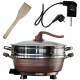 Электрическая кастрюля двойная 8л, 32см, 1500W, Hoffmans HM-3031