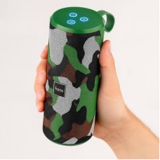 Бездротова колонка USB, Hoco BS 33, Зелений камуфляж