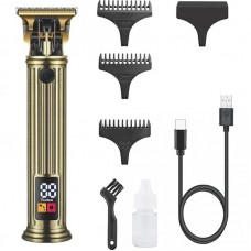 Аккумуляторная машинка для стрижки волос, USB, SK-16019, Золотой