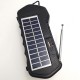 Портативна сонячна станція з повербанком 7 Вт, 1500 mAh, GD-LITE-11, Жовтий