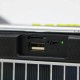 Портативна сонячна станція з повербанком 7 Вт, 1500 mAh, GD-LITE-11, Жовтий