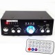 Підсилювач потужності звуку з MP3, FM та Bluetooth, AMP 799 BT
