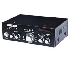 Підсилювач потужності звуку AMP 799 BT з MP3, FM і Bluetooth