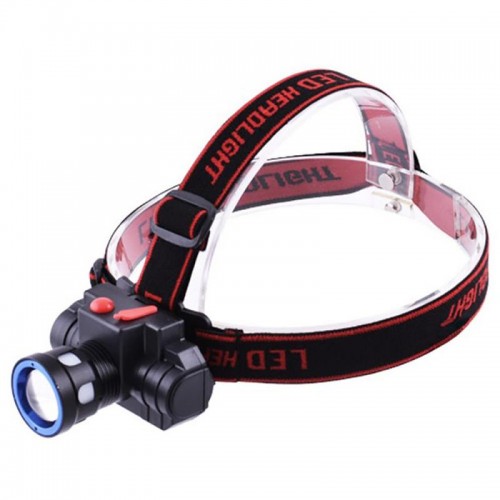 Налобный фонарь c Zoom, от 18650 или 3хAAA, BL CB 0604 T6