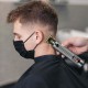 Аккумуляторная машинка для стрижки волос, USB, SK-16019, Серебряный