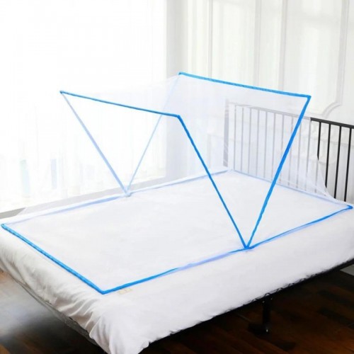 Складна москітна сітка на ліжко 190 х 160 см, Mosquito Net