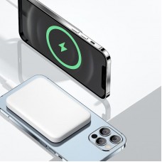 Магнітний павербанк 10000mAh, з підтримкою MagSafe, Type-C