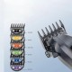 Аккумуляторная машинка для стрижки + 6 насадок, 8000 об