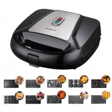Мультигріль від мережі 10в1, 800Вт, LB-58055