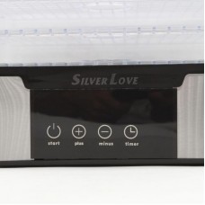 Сушарка для фруктів и овочів Silver Love RB-912 5 ярусів 1000Вт