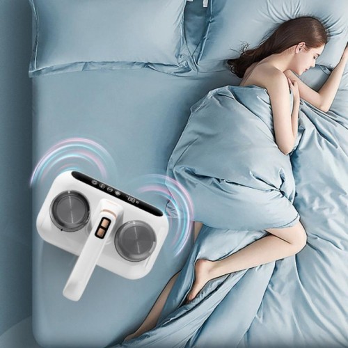 Пилосос акумуляторний з УФ-підсвіткою 100 Вт, USB, Білий