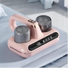 Пилосос акумуляторний з УФ-підсвіткою 100 Вт, USB, Рожевий
