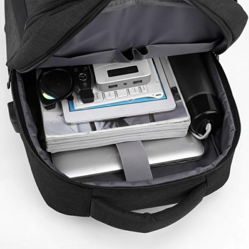 Рюкзак для ноутбука с USB, 16, 42x28x16 см, BAG BG-40, Черный Рюкзак для ноутбука с USB, 16, 42x28x16 см, BAG BG-40, Черный