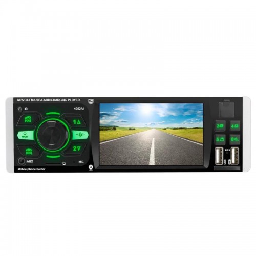 Автомагнітола з екраном 1DIN MP5 4052AI