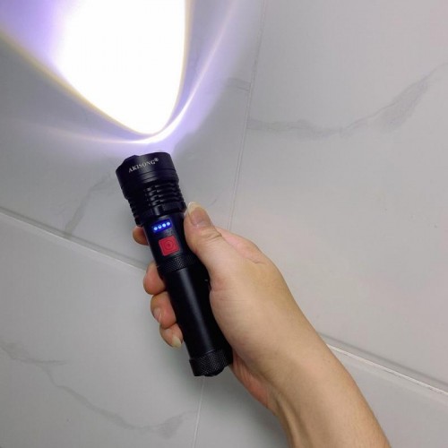 Тактичний акумуляторний ліхтар Bailong BL X72 P90