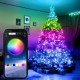 Розумна гірлянда 10м, USB, Bluetooth Xmas Lights 100LED RGB