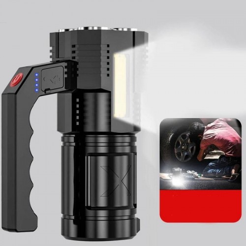 Світлодіодний ручний ліхтар 1200 мАг, 4LED, від USB Multi Fuction Portable Lamp