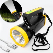 Ручний ліхтар прожектор на акумуляторі 1200 mAh, USB, XO-YH02