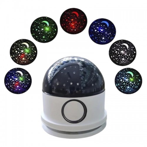 Музичний нічник «Зоряне небо» з RGB підсвічуванням та Bluetooth