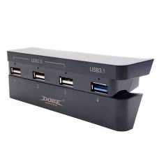 USB хаб 4 порти для PS4 Slim з USB 3.0 док-станція адаптер