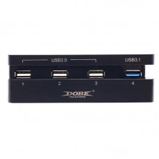 USB хаб 4 порти для PS4 Slim з USB 3.0 док-станція адаптер