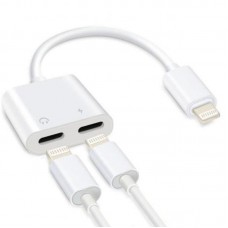Адаптер Lightning M на Lightning 2F J-008 — слухай музику й заряджай iPhone одночасно