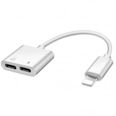 Адаптер Lightning M на Lightning 2F J-008 — слухай музику й заряджай iPhone одночасно