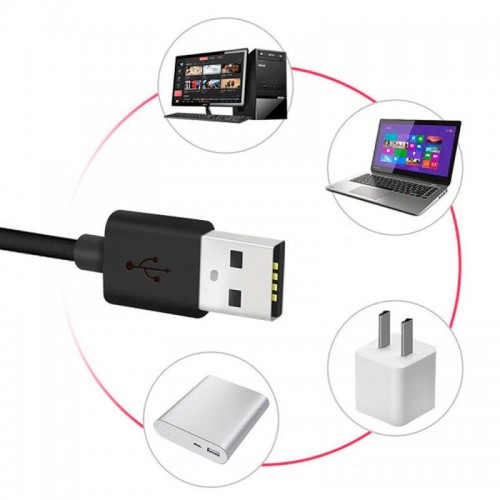 Кільцева лампа RGB 30 см, від USB, RD-12