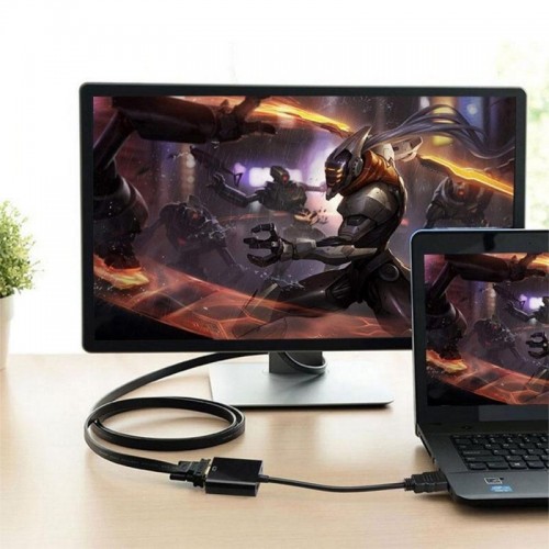 Конвертер HDMI на VGA + аудиовыход, Черный Конвертер HDMI на VGA + аудиовыход, Черный
