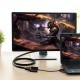 Конвертер HDMI на VGA + аудиовыход, Черный