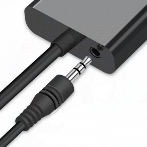 Конвертер HDMI на VGA + аудиовыход, Черный Конвертер HDMI на VGA + аудиовыход, Черный