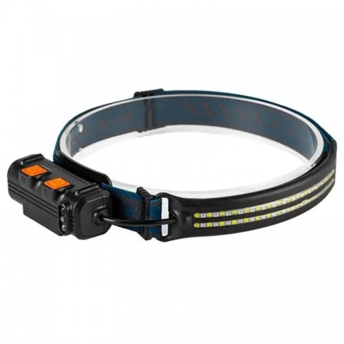 Налобний ліхтар (білий + червоний + RGB), від USB, BL-W691-2COB Налобний ліхтар (білий + червоний + RGB), від USB, BL-W691-2COB