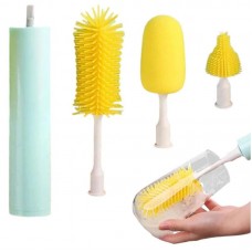 Електрична щітка для миття посуду BRUSH AND412 з 3 насадками