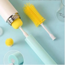Електрична щітка для миття посуду BRUSH AND412 з 3 насадками