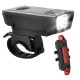 Велосипедный комплект велофара + стоп сигнал 1803-1-XPE + STOP-5LED