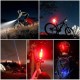 Велосипедный комплект велофара + стоп сигнал 1803-1-XPE + STOP-5LED