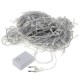 Гірлянда штора від мережі 3х1, 5 м, 240 LED, Тепле світло