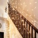 Гірлянда штора від мережі 3х1, 5 м, 240 LED, Тепле світло