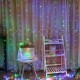 Гірлянда штора від мережі, 3х3м, 360 LED, AD-50568, Різнокольорове світло
