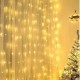 Гирлянда штора от сети 2х2 м Водопад RD-080, 240LED, Теплый белый