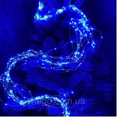 Гирлянда «Конский хвост» от сети 3 м, 510 LED, Синий
