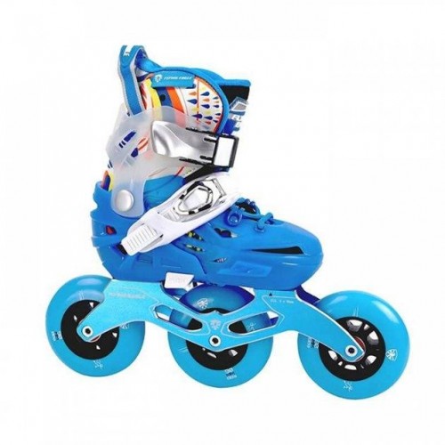 Детские раздвижные ролики Flying Eagle S6 Speed Blue 28-32